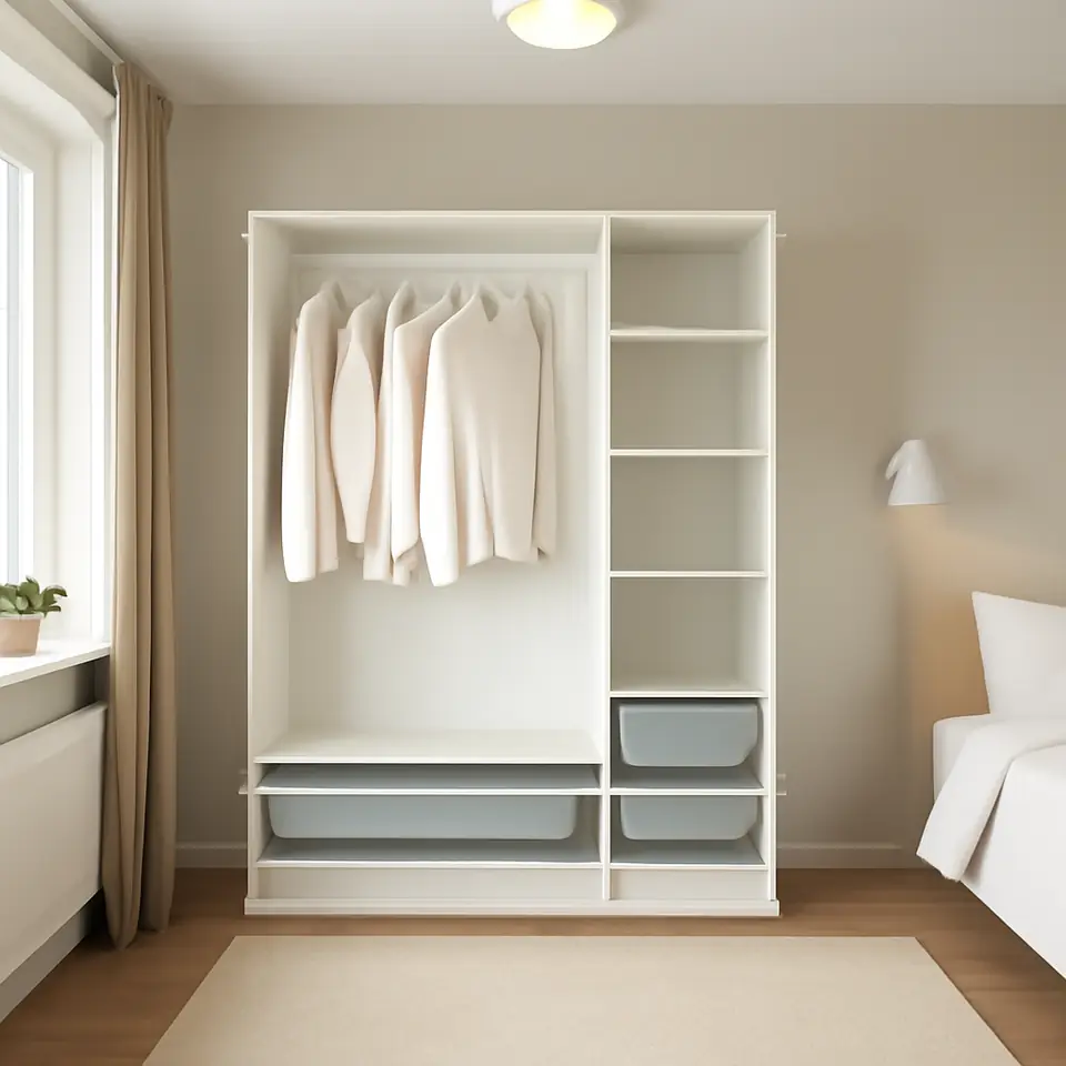 Møbelmontering PAX Garderobekombination, hvid, 150x58x201 cm | Samling af Møbler i Rødovre & Kbh