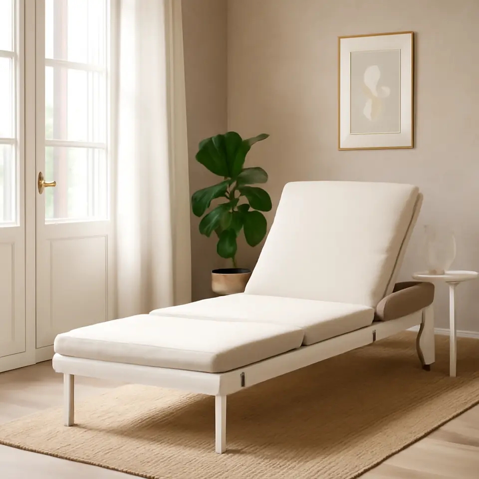 Møbelmontering SEGERÖN Solseng, udendørs hvid/beige/Frösön/Duvholmen beige | Billig & Hurtig i København
