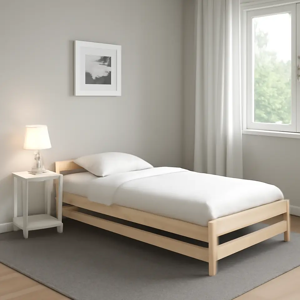 Møbelmontering UTÅKER Stabelbar seng, fyr, 80×200 cm | Professionel Møbelmontør
