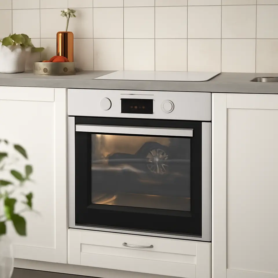 Møbelmontering ANRÄTTA Varmluftovn med pyrolysefunktion, IKEA 700 rustfrit stål | Professionel Møbelmontør