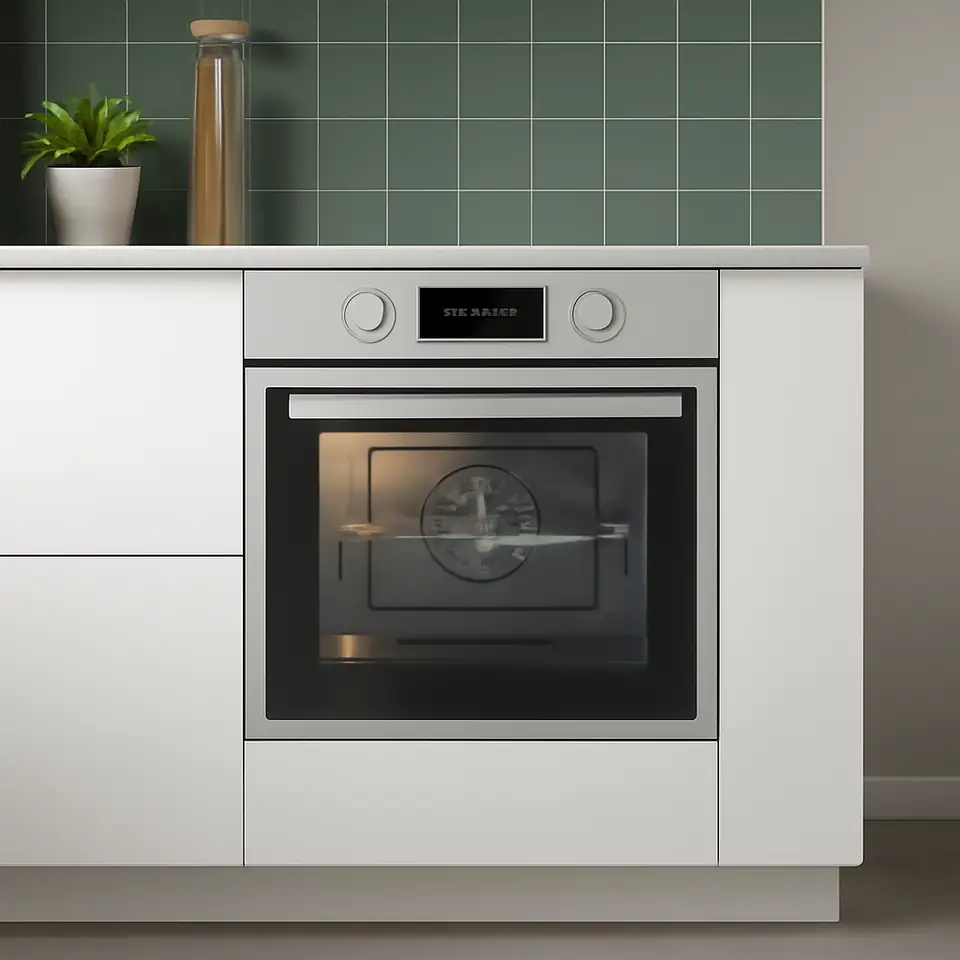 Møbelmontering ANRÄTTA Varmluftovn med pyrolysefunktion, IKEA 700 rustfrit stål | Få et tilbud i dag