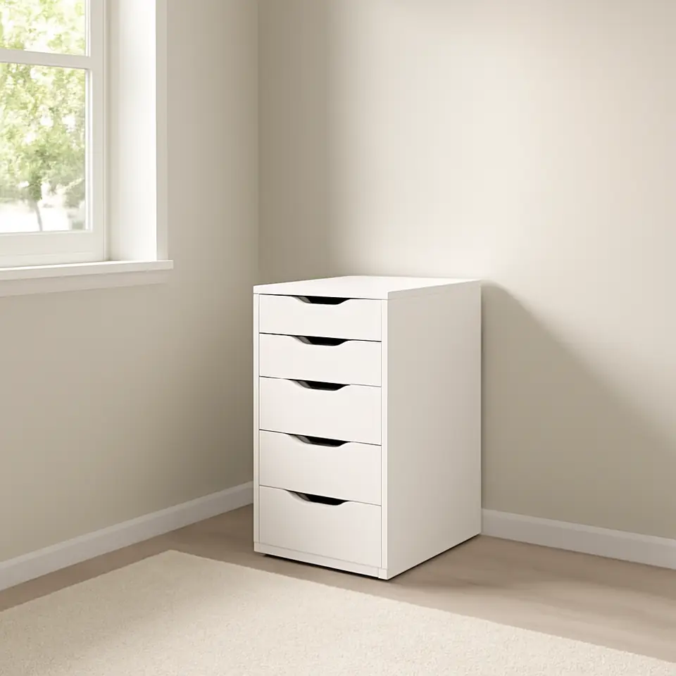 Møbelmontering ALEX Skuffeelement, hvid, 36×70 cm | Professionel Møbelmontør