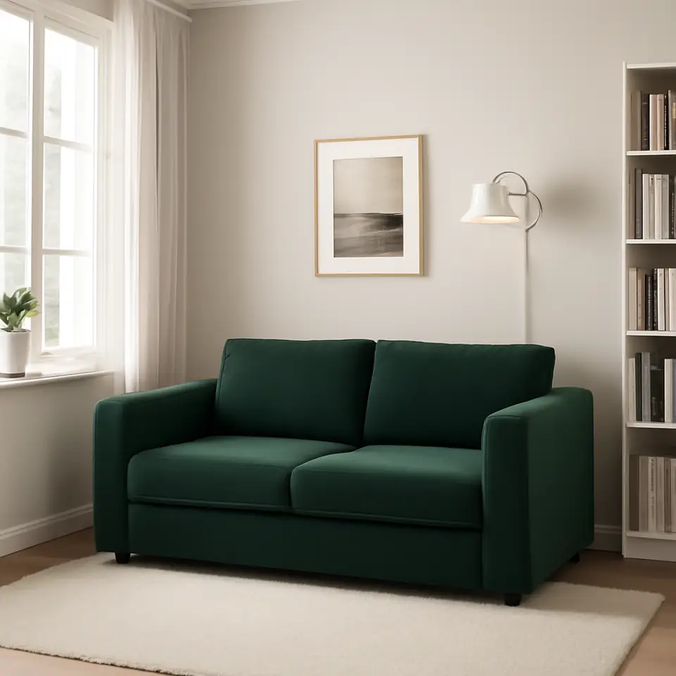 Møbelmontering VIMLE 2-pers. sofa, Djuparp mørkegrøn | Fast Pris i Storkøbenhavn