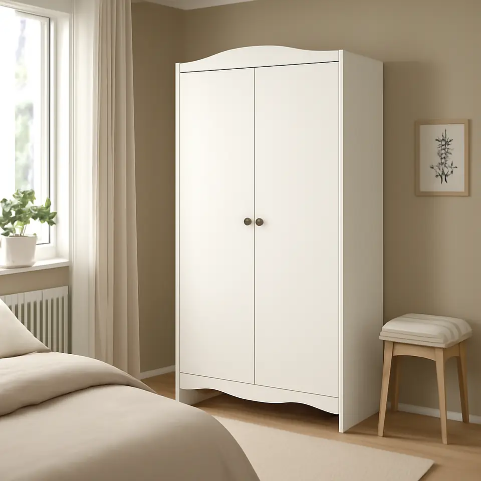 Møbelmontering SMÅGÖRA Garderobeskab, hvid, 80x50x187 cm | Samling af Møbler i Rødovre & Kbh