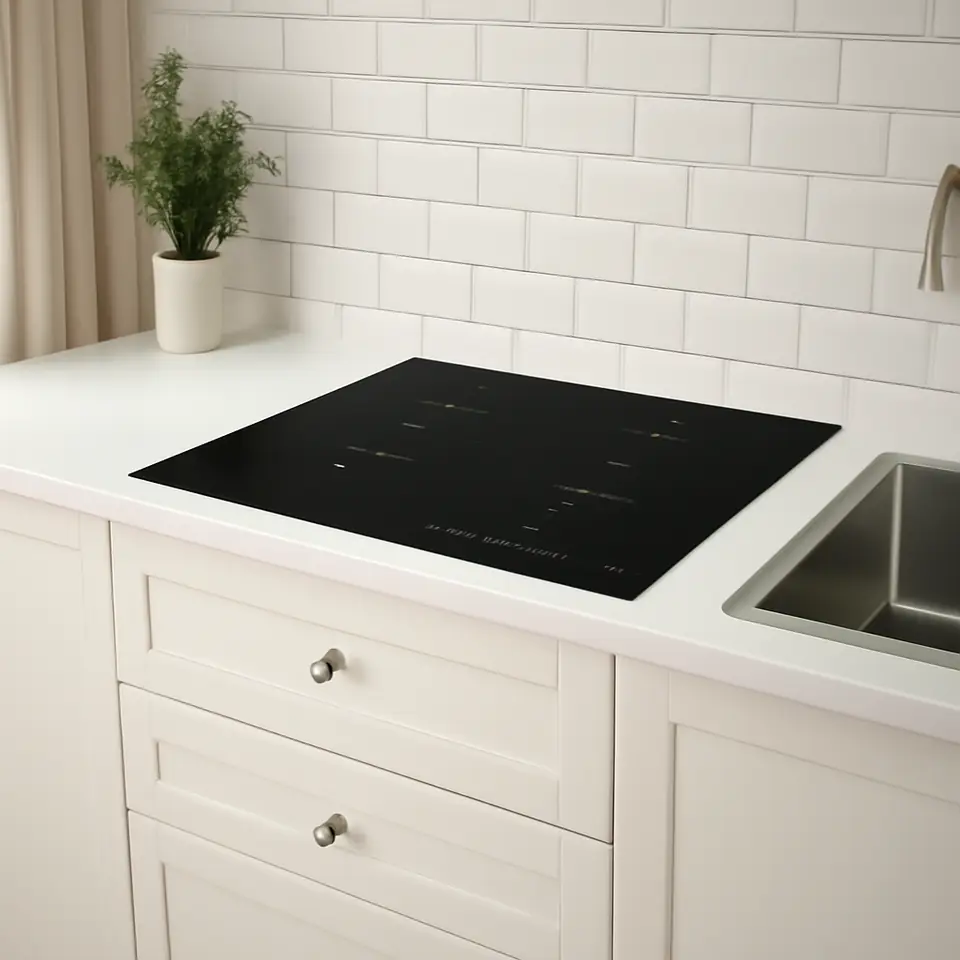 Møbelmontering MATMÄSSIG Induktionskogeplade, IKEA 300 sort, 59 cm | Billig & Hurtig i København