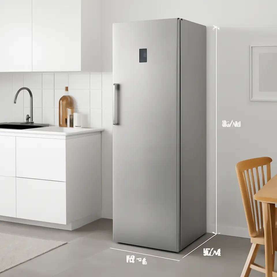 Møbelmontering TYNNERÅS Køleskab, IKEA 500 fritstående/rustfrit stål, 365 l | Fast Pris i Storkøbenhavn