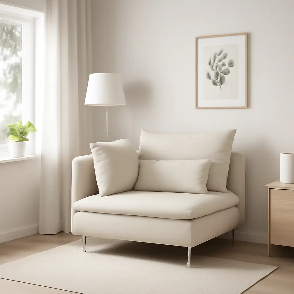 Møbelmontering SÖDERHAMN Hjørnesektion, Gunnared beige | Samling af Møbler i Rødovre & Kbh