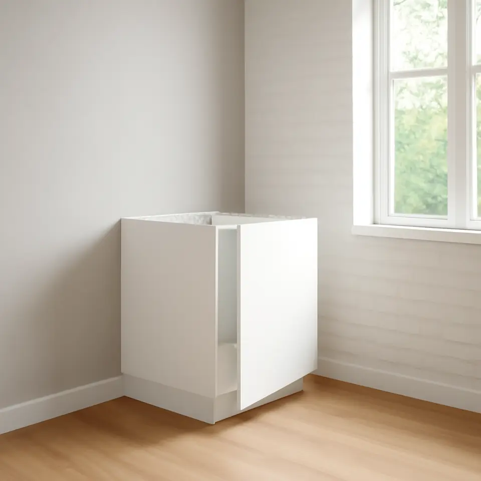 Møbelmontering METOD Underskab til vask, hvid/Vallstena hvid, 60×60 cm | Billig & Hurtig i København