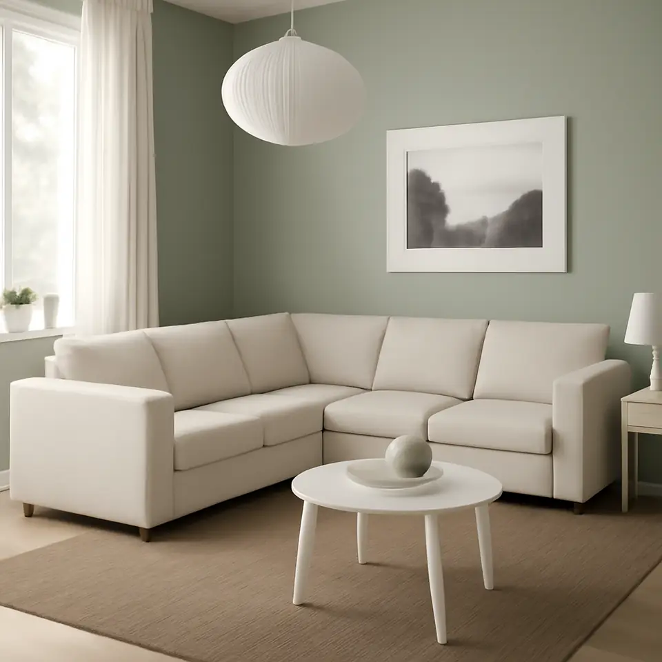 Møbelmontering VIMLE Hjørnesofa 4-pers., Gunnared beige | Professionel Møbelmontør