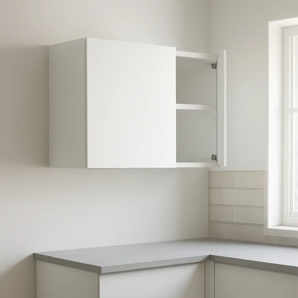 Møbelmontering METOD Vægskab med hylder, hvid/Veddinge hvid, 60×60 cm | Billig & Hurtig i København