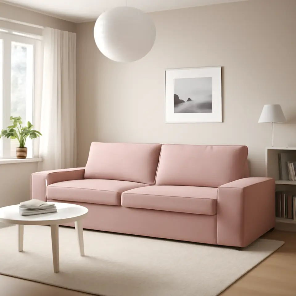 Møbelmontering KIVIK 3-pers. sofa, Gunnared lyserød | Samling af Møbler i Rødovre & Kbh