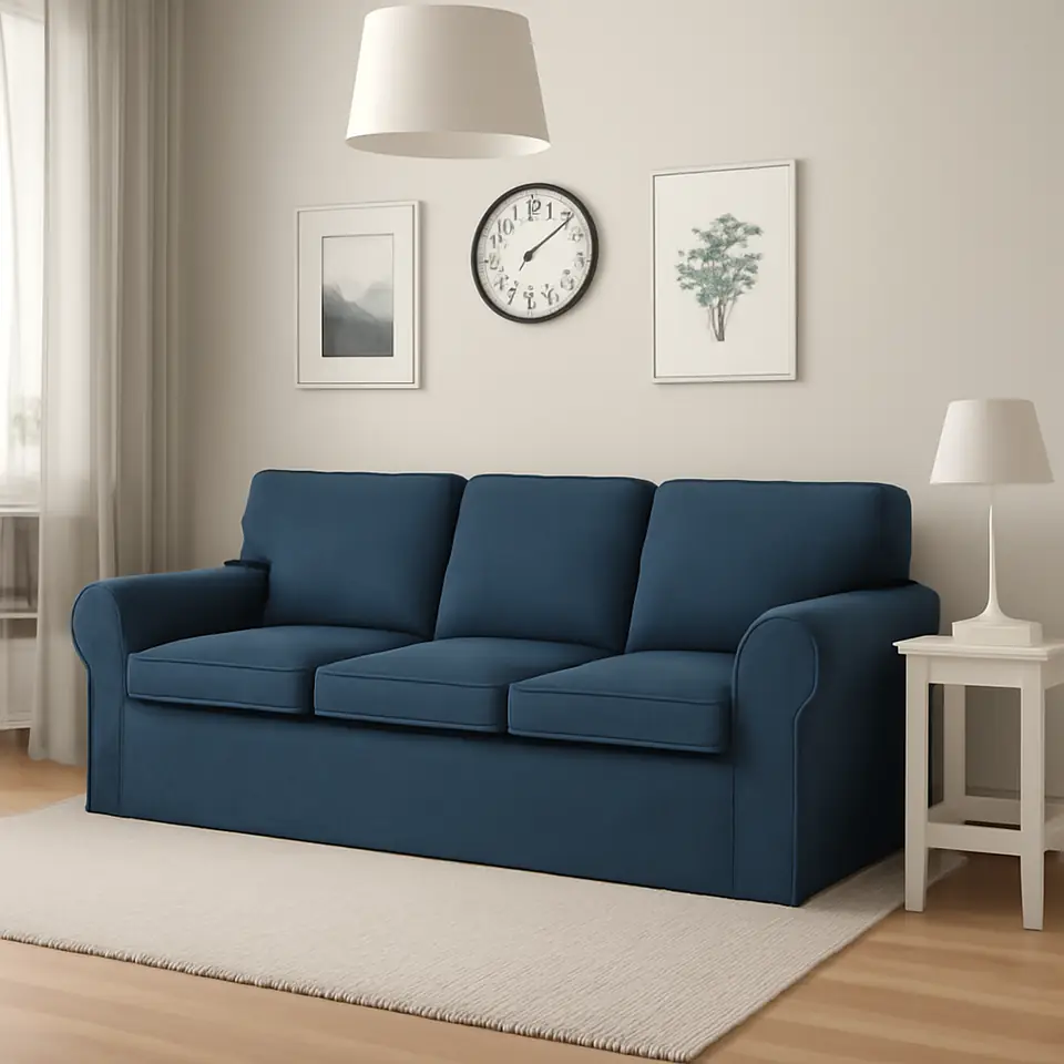 Møbelmontering EKTORP 3-pers. sofa, Kilanda mørkeblå | Samling af Møbler i Rødovre & Kbh