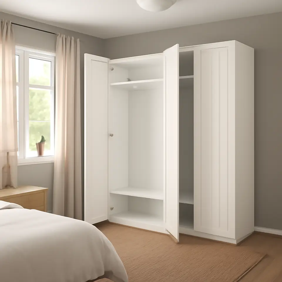 Møbelmontering PAX / GULLABERG Garderobekombination, hvid/hvid, 200x60x236 cm | Billig & Hurtig i København