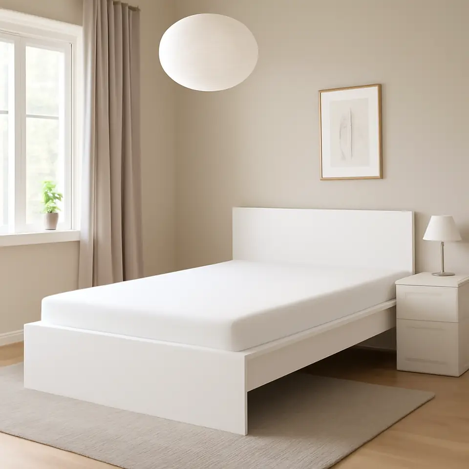 Møbelmontering MALM Sengestel, højt, hvid, 140×200 cm | Billig & Hurtig i København