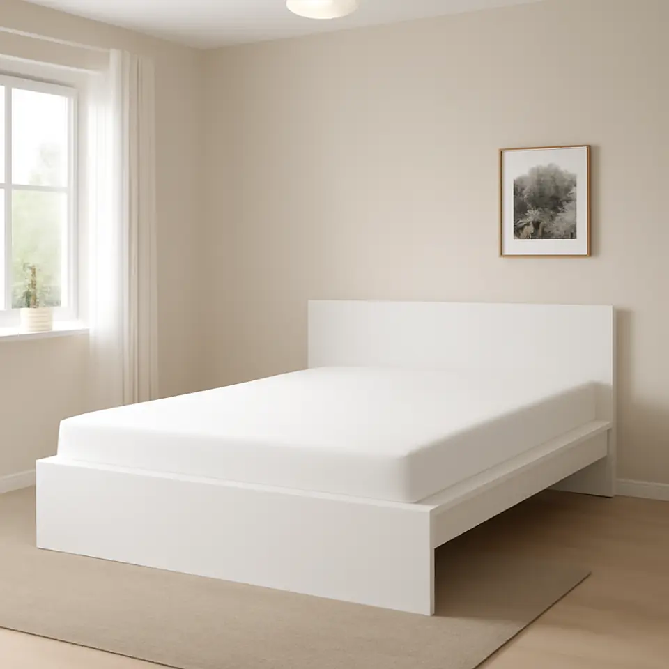 Møbelmontering MALM Sengestel, højt, hvid, 180×200 cm | Billig & Hurtig i København