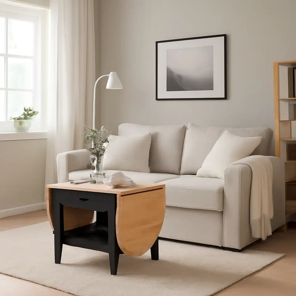 Møbelmontering ARKELSTORP Sofabord, sort, 65x140x52 cm | Billig & Hurtig i København