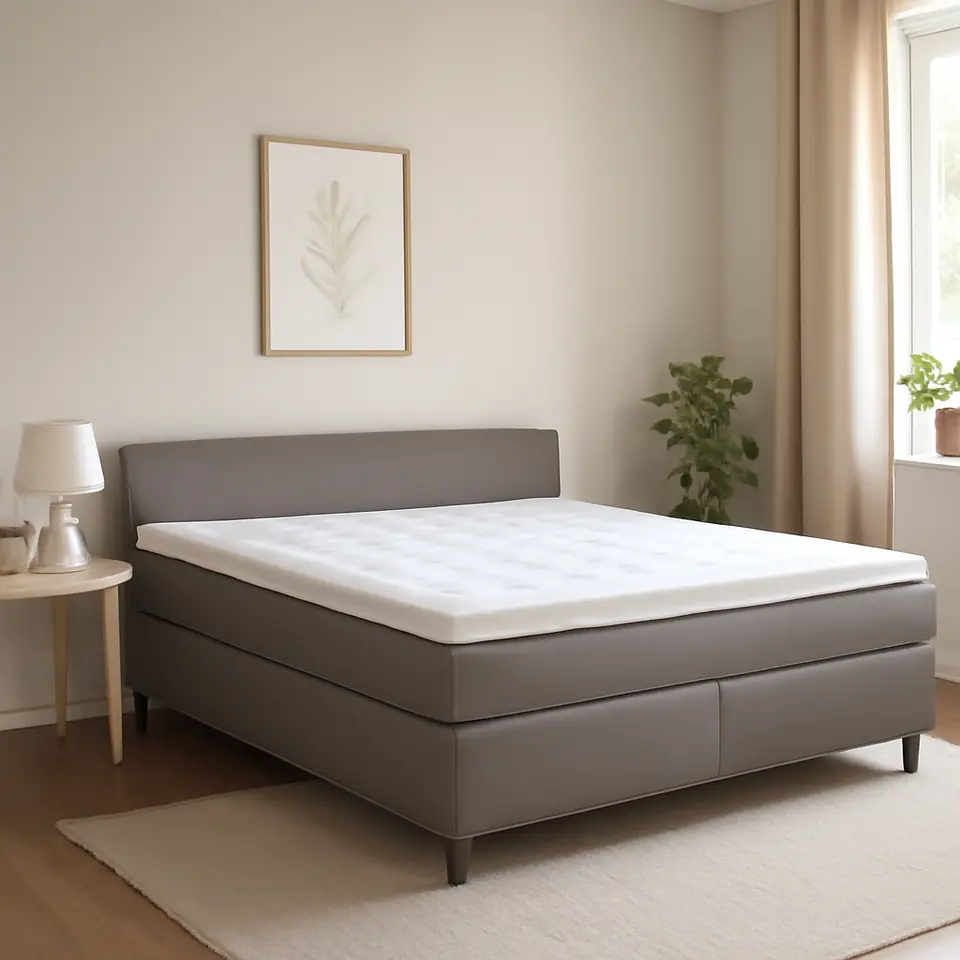 Møbelmontering Kontinentalseng 180x200cm REIPA GC110 grå-21 LATEX | Professionel Møbelmontør