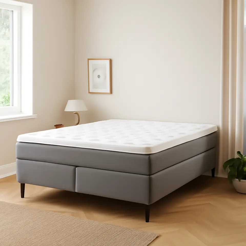 Møbelmontering Kontinentalseng 180x200cm REIPA GC110 grå-21 LATEX | Samling af Møbler i Rødovre & Kbh