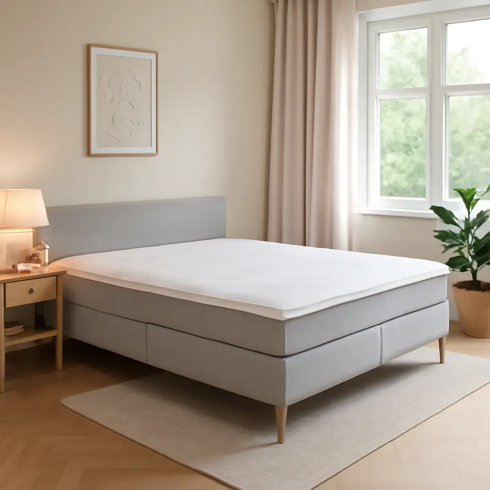 Møbelmontering Kontinentalseng 180x200cm DUNLOPILLO ENA C300 grå-32 | Billig & Hurtig i København