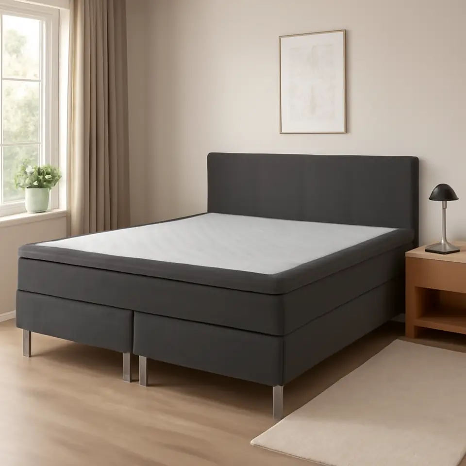 Møbelmontering Kontinentalseng 180x200cm SOKNA GC35 grå-40 MEMORY | Samling af Møbler i Rødovre & Kbh