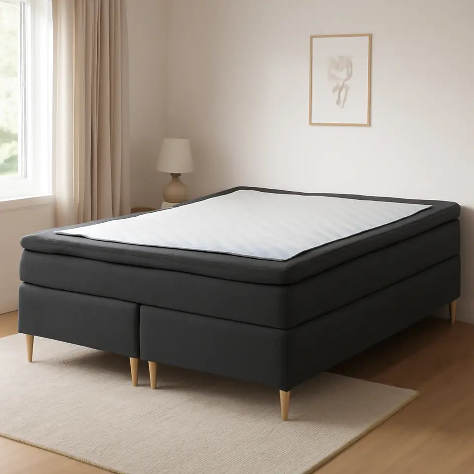Møbelmontering Kontinentalseng 180x200cm HEMLA GC75 grå-40 LATEX | Samling af Møbler i Rødovre & Kbh