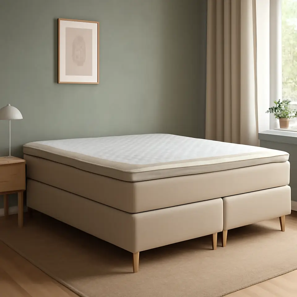 Møbelmontering Kontinentalseng 180x200cm HEMLA GC75 sand-91 LATEX | Samling af Møbler i Rødovre & Kbh