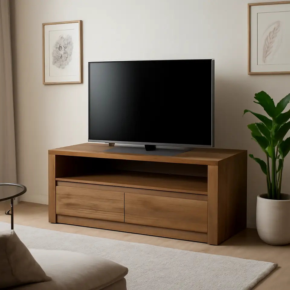 Møbelmontering TV-bord VEDDE vild mørk eg | Fast Pris i Storkøbenhavn