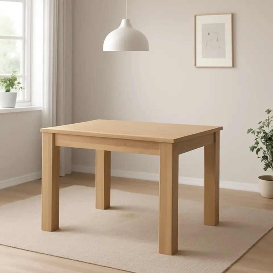 Møbelmontering Spisebord LINTRUP 80×140 vild natur eg | Samling af Møbler i Rødovre & Kbh