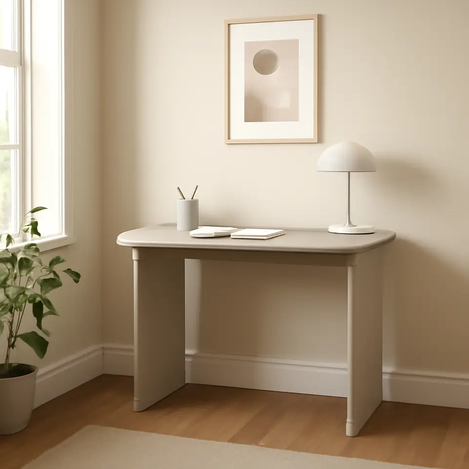 Møbelmontering Skrivebord VORDINGBORG 60×120 beige | Fast Pris i Storkøbenhavn