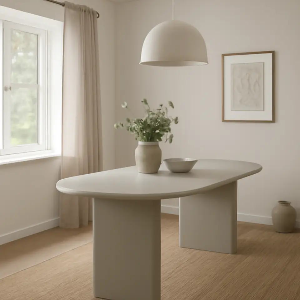 Møbelmontering Spisebord VORDINGBORG 98×198 beige | Samling af Møbler i Rødovre & Kbh