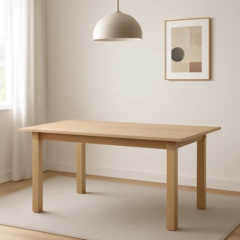 Møbelmontering Spisebord MEJLSKOV 90×180 natur eg | Billig & Hurtig i København