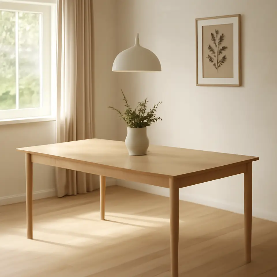 Møbelmontering Spisebord MARSTRUP 95×190/280 natur eg | Professionel Møbelmontør