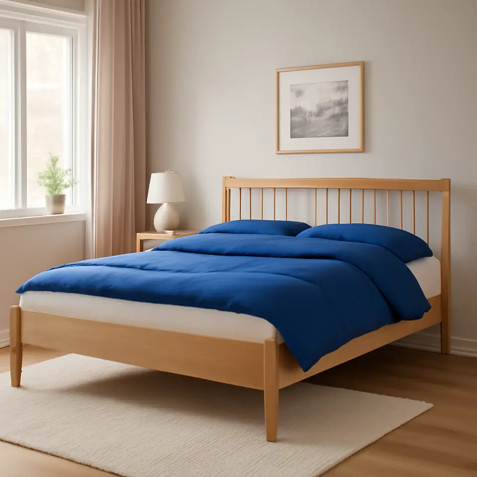 Møbelmontering Sengeramme STUBBERUP 140×200 eg | Professionel Møbelmontør