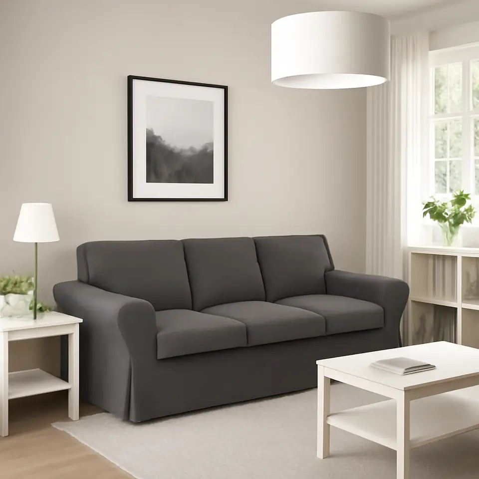 Møbelmontering EKTORP 3-pers. sofa, Hakebo mørkegrå | Samling af Møbler i Rødovre & Kbh