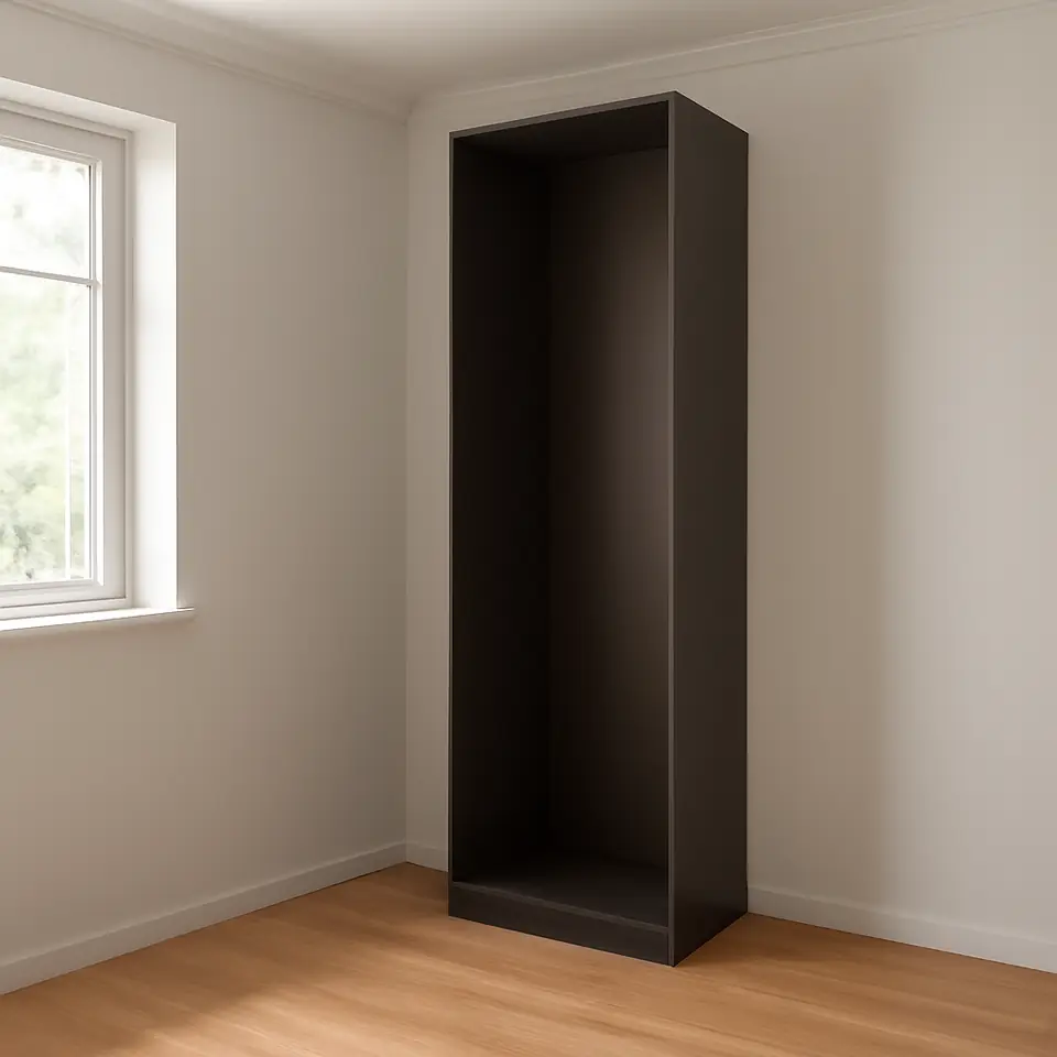 Møbelmontering PAX Stel, mørkegrå, 75x58x236 cm | Få et tilbud i dag