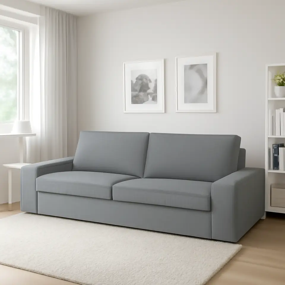 Møbelmontering KIVIK 3-pers. sofa, Tibbleby beige/grå | Få et tilbud i dag