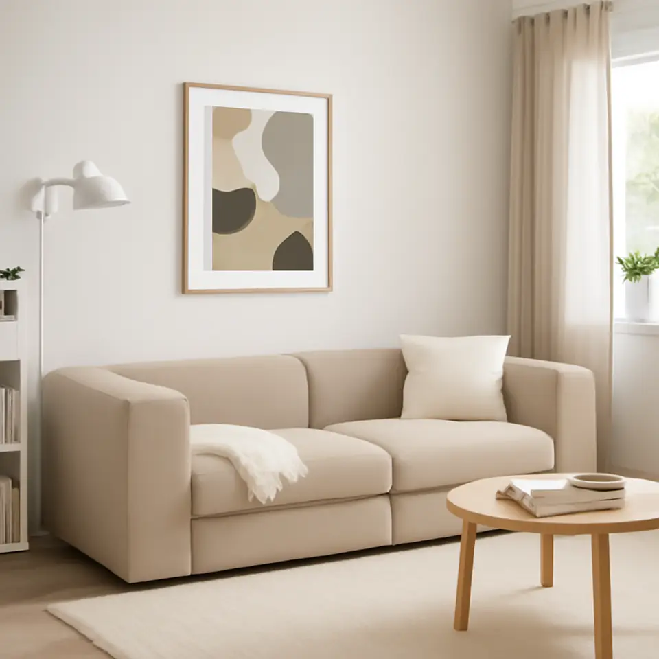 Møbelmontering JÄTTEBO 3-pers. modulopbygget sofa, Samsala gråbeige | Professionel Møbelmontør