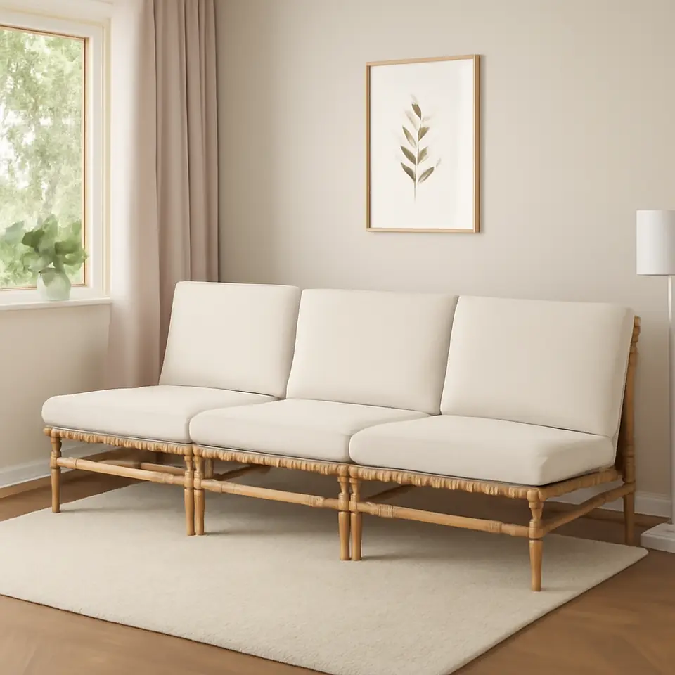 Møbelmontering TVARÖ 3-pers. modulopb. sofa, ude, brun/Frösön/Duvholmen beige | Få et tilbud i dag