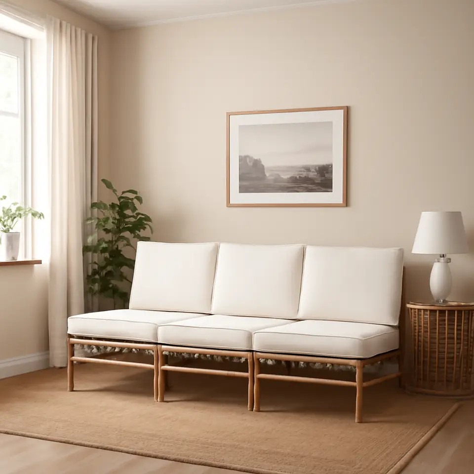Møbelmontering TVARÖ 3-pers. modulopb. sofa, ude, brun/Frösön/Duvholmen beige | Samling af Møbler i Rødovre & Kbh