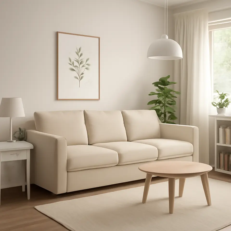 Møbelmontering VIMLE 3-pers. sofa, Hallarp beige | Professionel Møbelmontør