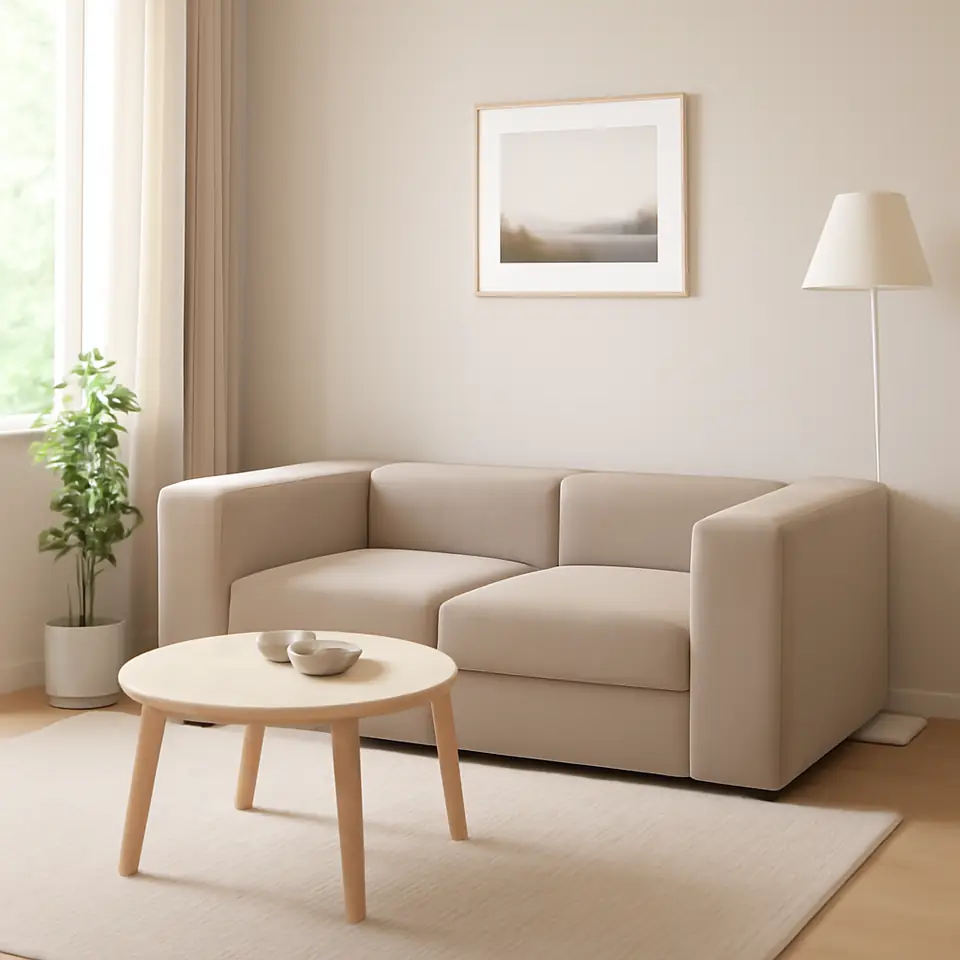 Møbelmontering JÄTTEBO 2-pers. modulopbygget sofa, Samsala gråbeige | Fast Pris i Storkøbenhavn