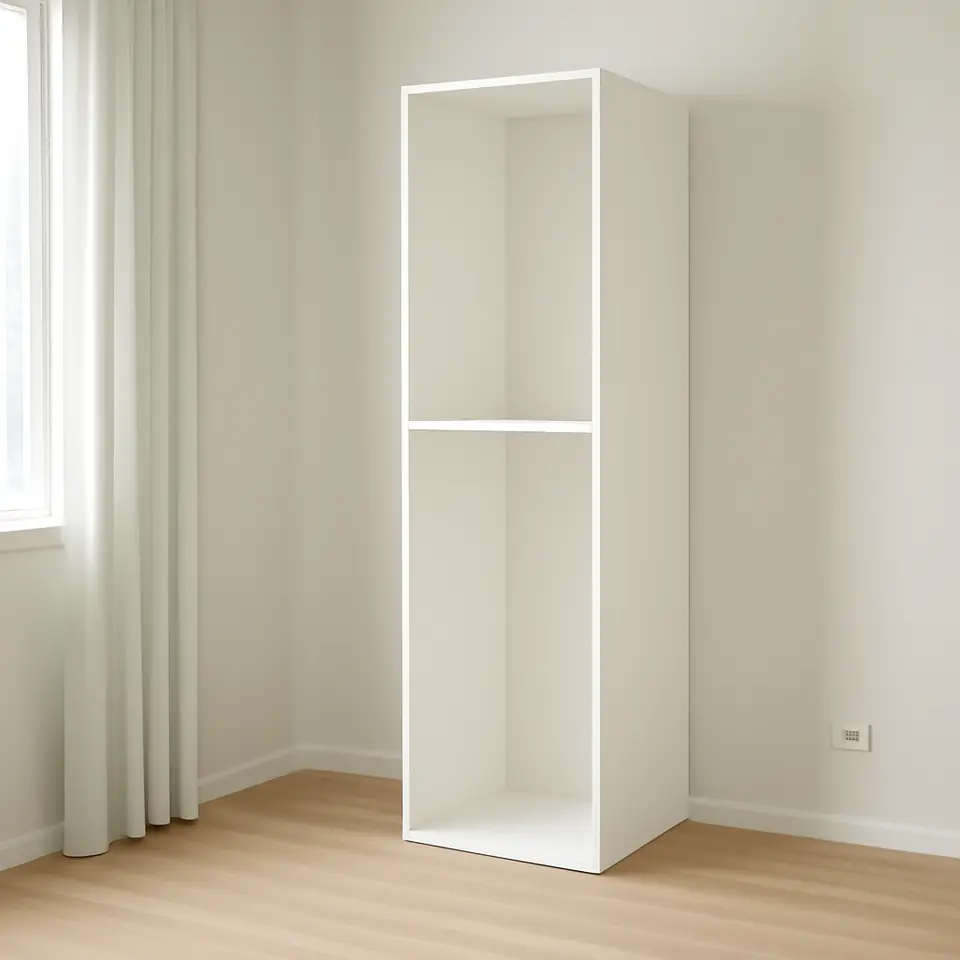 Møbelmontering METOD Højskabsstel, hvid, 60x60x200 cm | Fast Pris i Storkøbenhavn