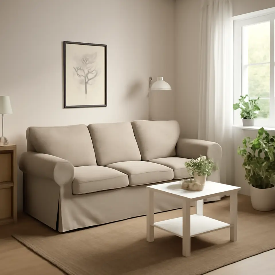 Møbelmontering EKTORP 3-pers. sofa, Tallmyra beige | Få et tilbud i dag