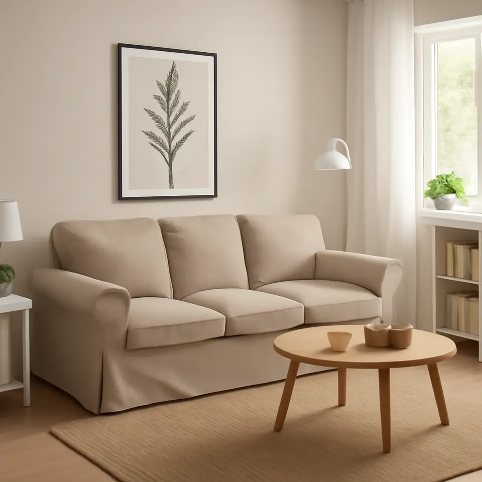 Møbelmontering EKTORP 3-pers. sofa, Tallmyra beige | Få et tilbud i dag