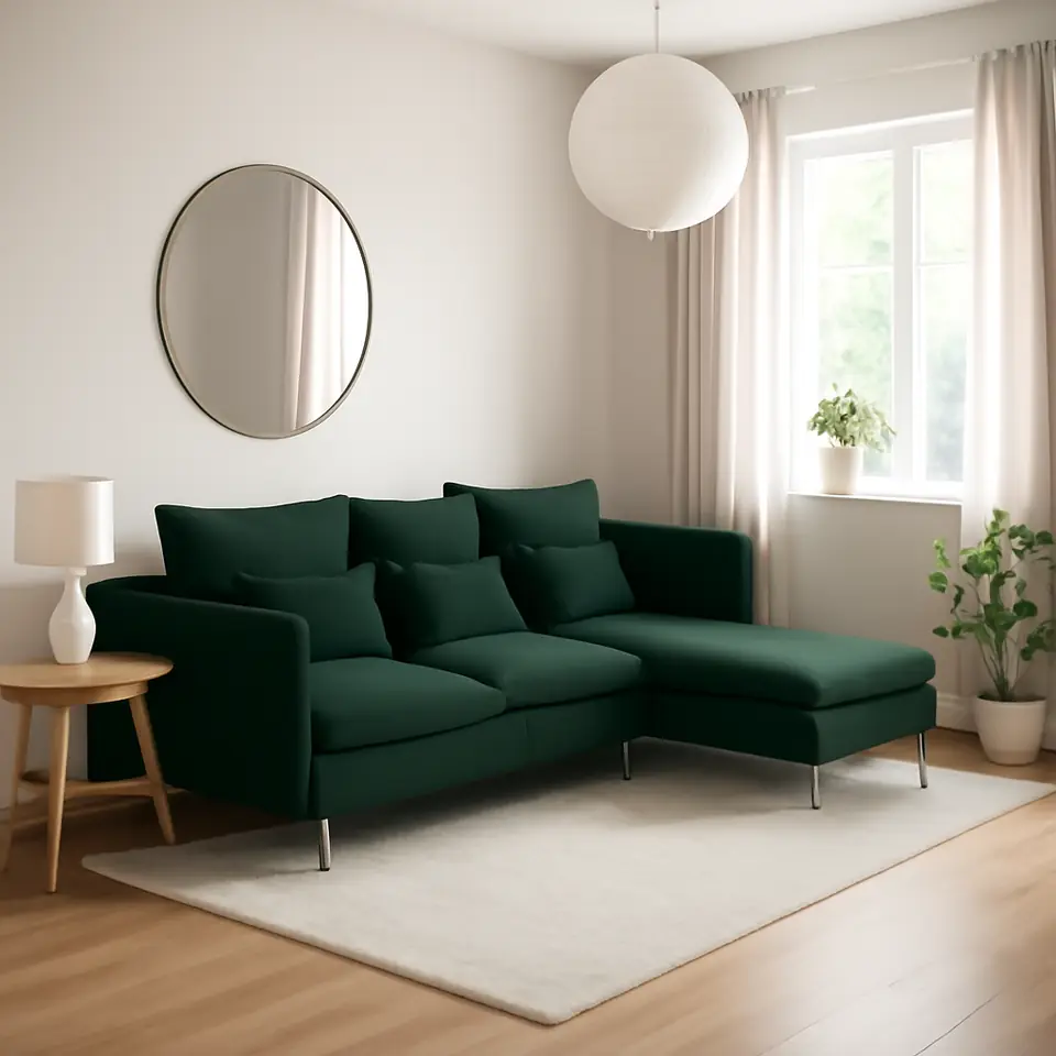 Møbelmontering SÖDERHAMN 4-pers. sofa med chaiselong | Få et tilbud i dag
