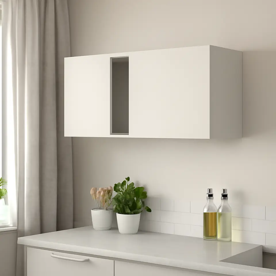 Møbelmontering METOD Vægskab med 2 låger, hvid/Veddinge hvid, 80×40 cm | Få et tilbud i dag