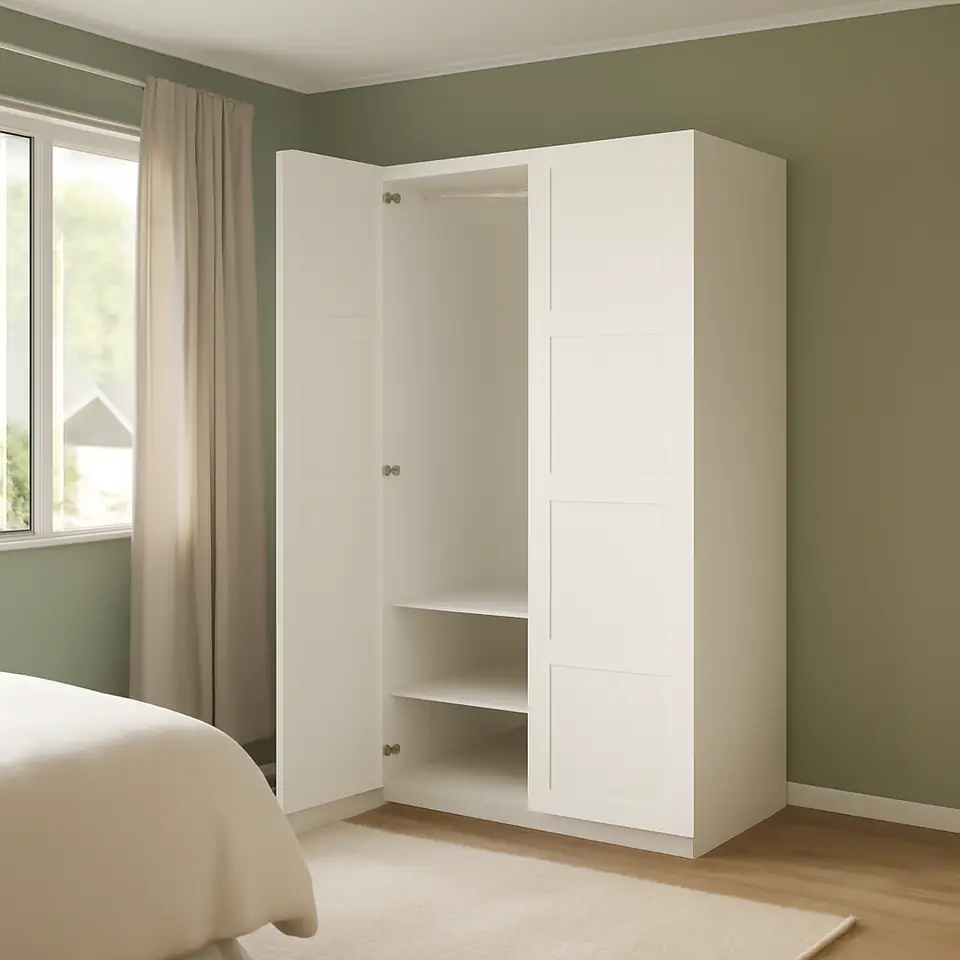 Møbelmontering PAX / BERGSBO Garderobeskab, hvid/hvid, 100x60x201 cm | Samling af Møbler i Rødovre & Kbh