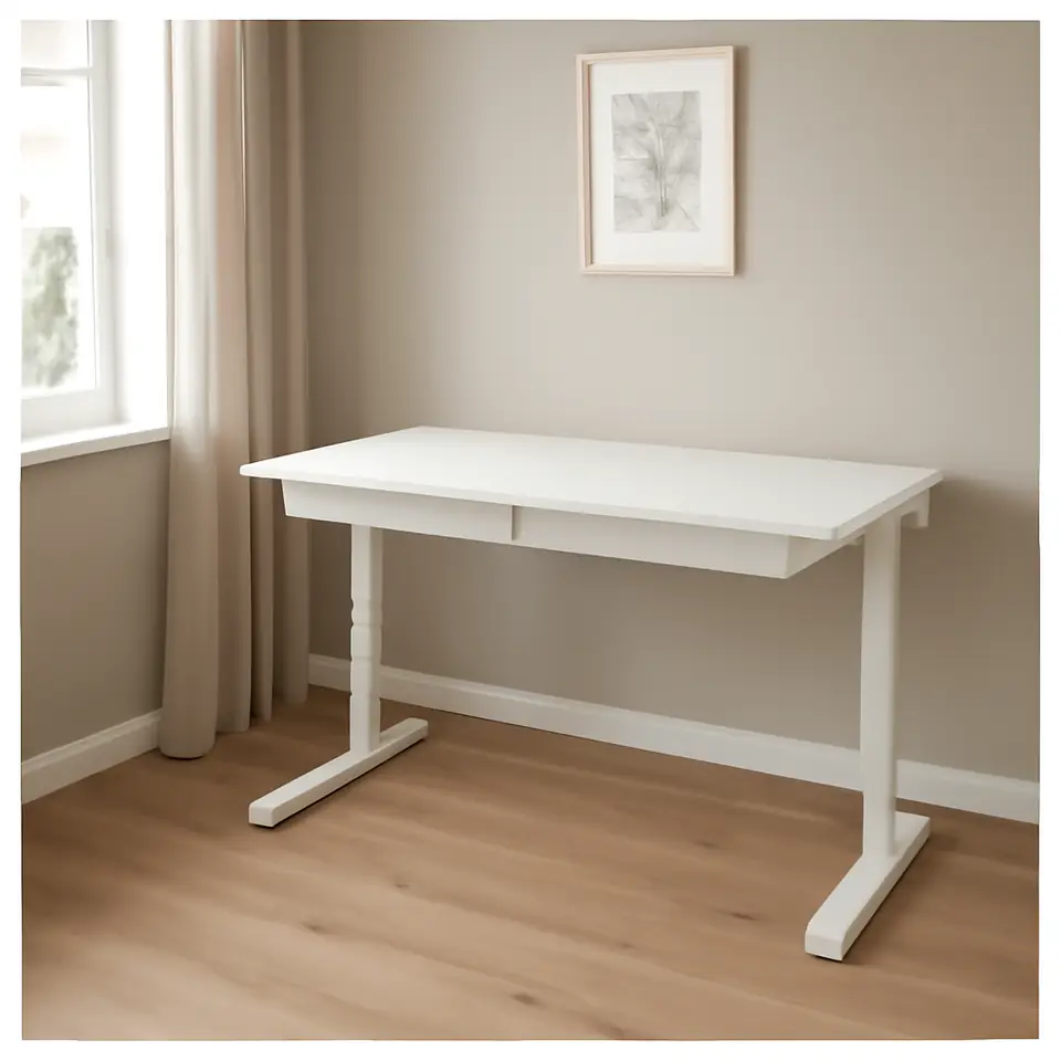 Møbelmontering RELATERA Skrivebordskombination, hvid, 117×60 cm | Professionel Møbelmontør