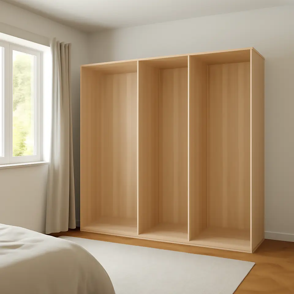 Møbelmontering PAX 3 garderobestel, eg med hvid bejdse, 200x58x201 cm | Samling af Møbler i Rødovre & Kbh