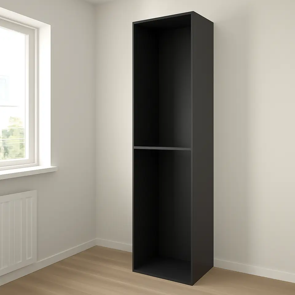 Møbelmontering METOD Højskabsstel, gråsort, 60x60x200 cm | Få et tilbud i dag